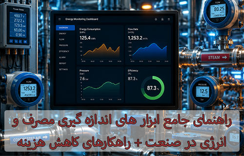 راهنمای جامع ابزار های اندازه گیری مصرف و انرژی در صنعت + راهکارهای کاهش هزینه
